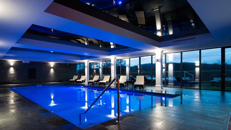 Photo of hotel swimming pool room area