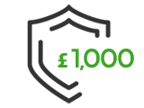 £1000 logo