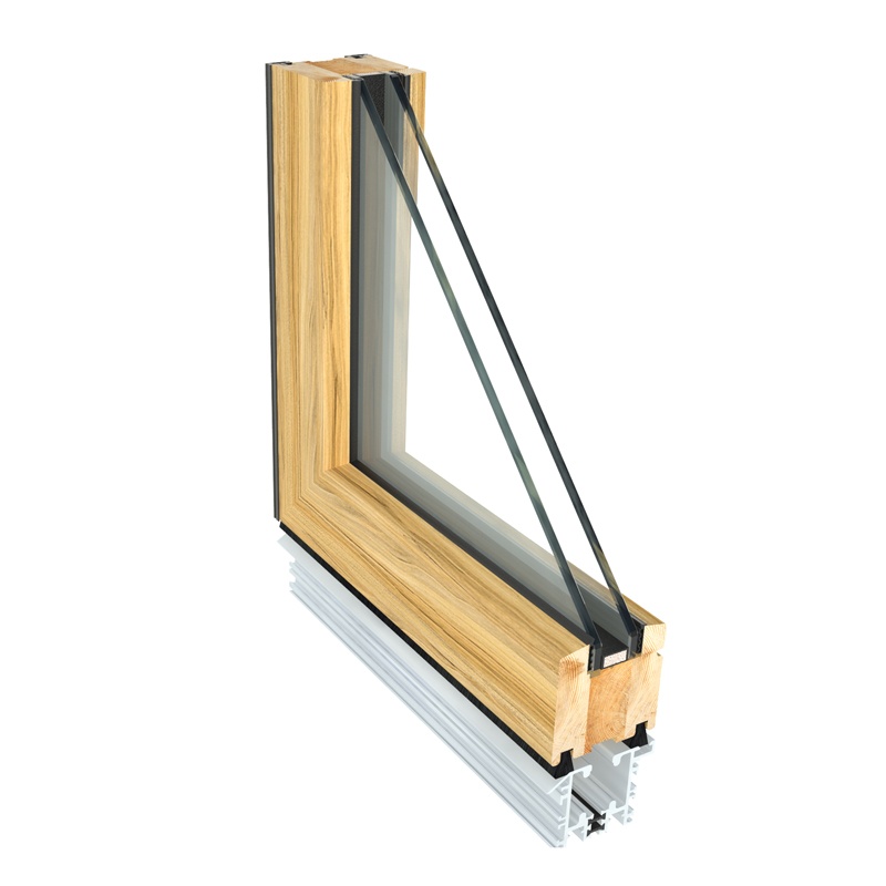 Photo of hardwood timber bi-fold door profile