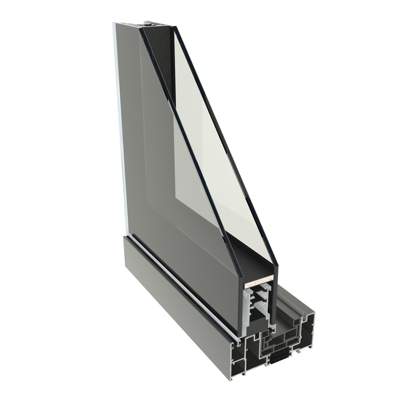 Photo of GlassIIEdge™ sliding door profile